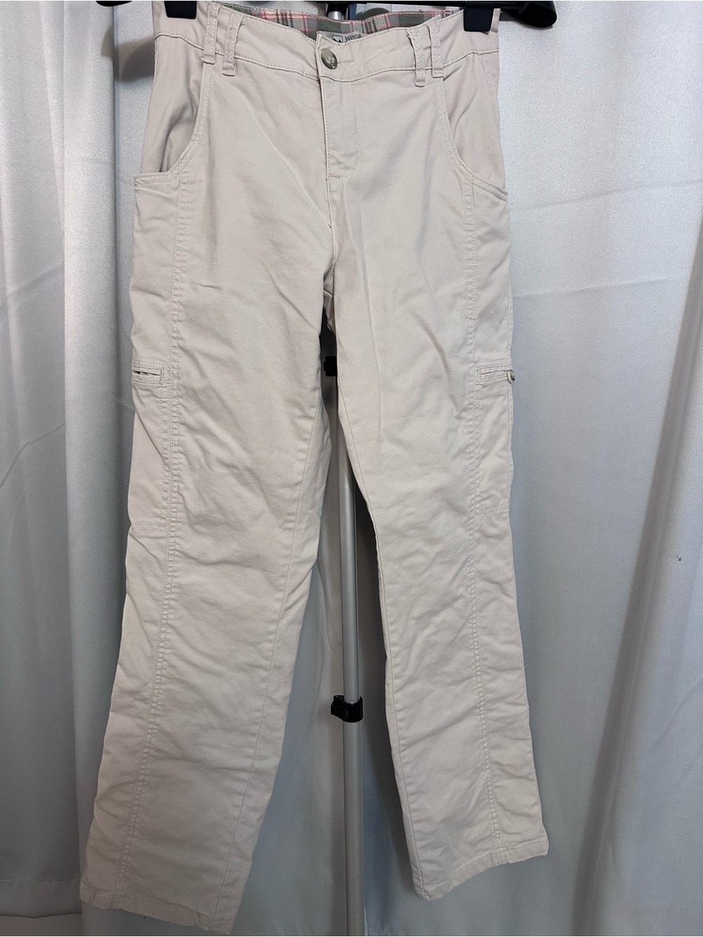 Windriver Women’s Straight-Leg highrise fleece lined Cargo Pants S-4/32